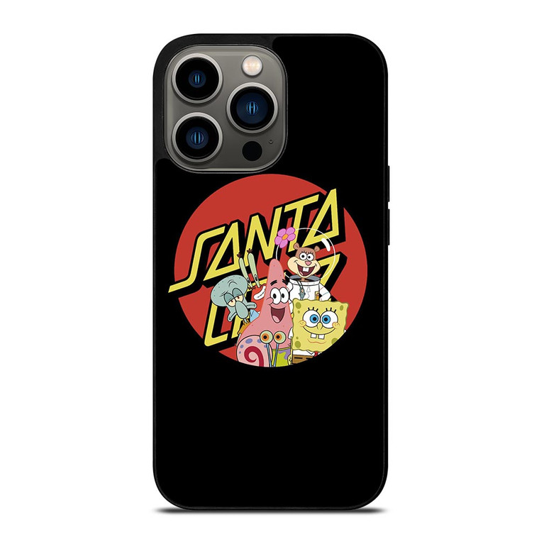 SANTA CRUZ SKATEBOARD X SPONGEBOB iPhone 13 Pro Case SANTA CRUZ SKATEBOARD X SPONGEBOB iPhone 13 Pro Case