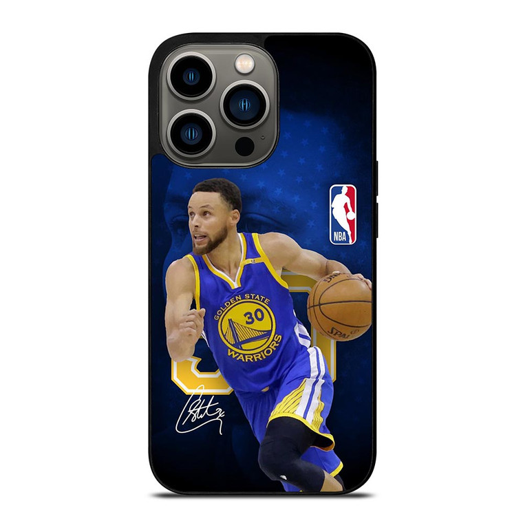 STEPHEN CURRY SIGNATURE GOLDEN STATE WARRIORS  iPhone 13 Pro Case