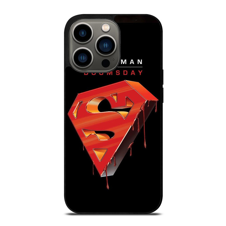 SUPERMAN DOOMSDAY LOGO iPhone 13 Pro Case