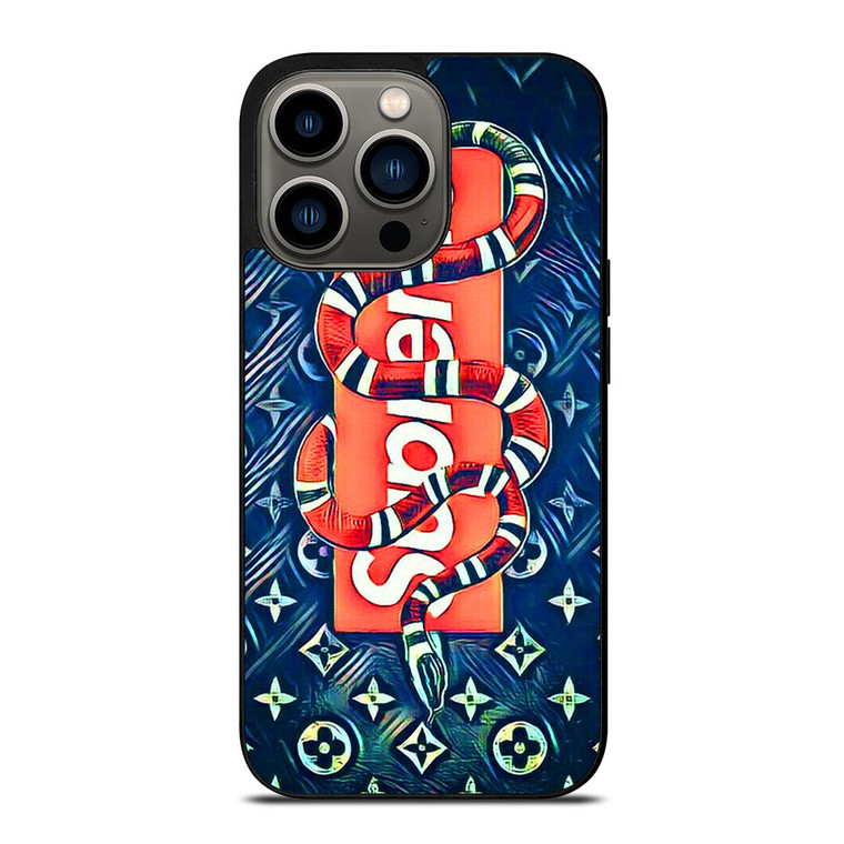 SUPREME AND SNAKE iPhone 13 Pro Case