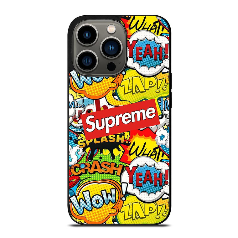 SUPREME CARTOON HALFTONE iPhone 13 Pro Case