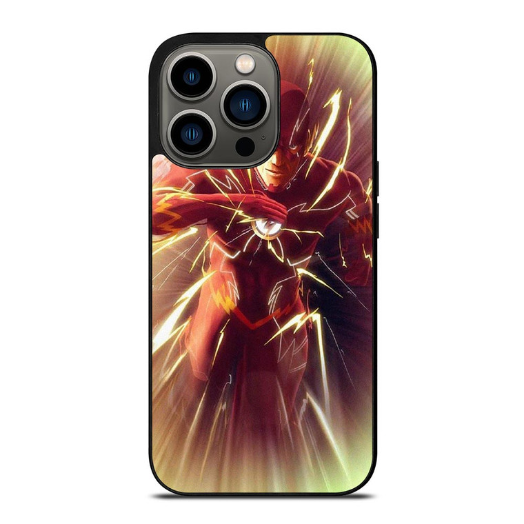 THE FLASH DC CARTOON ART iPhone 13 Pro Case