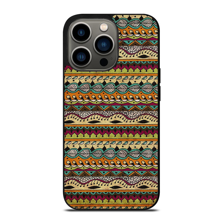 TIBAL PATTERN AZTEC iPhone 13 Pro Case