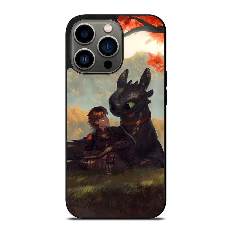 TOOTHLESS AND HICCUP ART iPhone 13 Pro Case