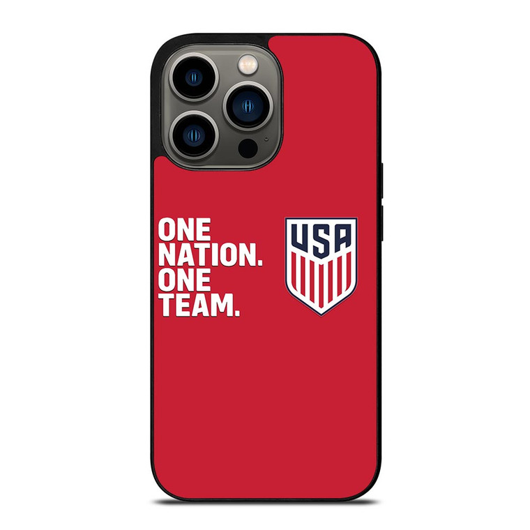 USA SOCCER ONE NATION ONE TEAM iPhone 13 Pro Case