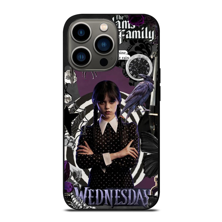 WEDNESDAY ADDAMS FAMILY SERIES iPhone 13 Pro Case WEDNESDAY ADDAMS FAMILY SERIES iPhone 13 Pro Case