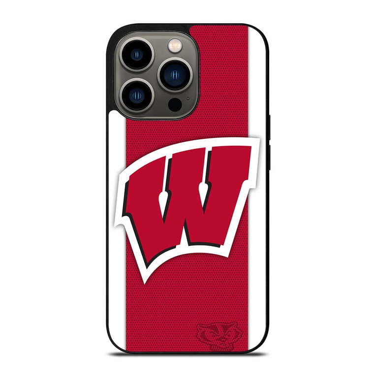 WISCONSIN BADGERS LOGO iPhone 13 Pro Case