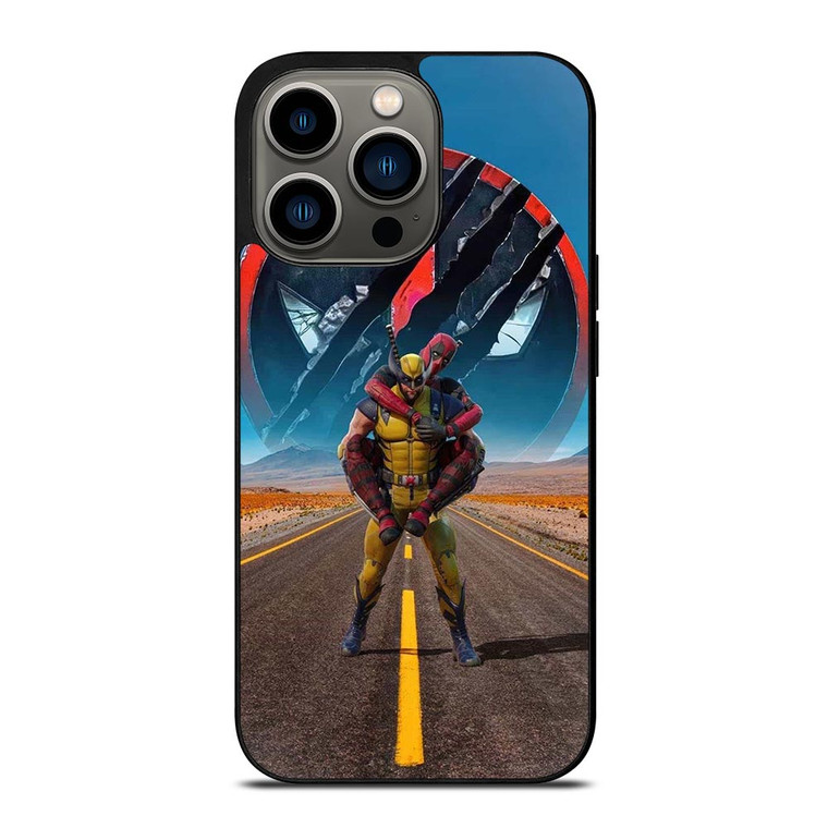 WOLVERINE FEAT DEADPOL MARVEL iPhone 13 Pro Case