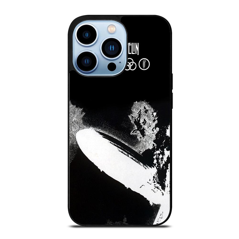 LED ZEPPELIN BLACK WHITE LOGO iPhone 13 Pro Max Case