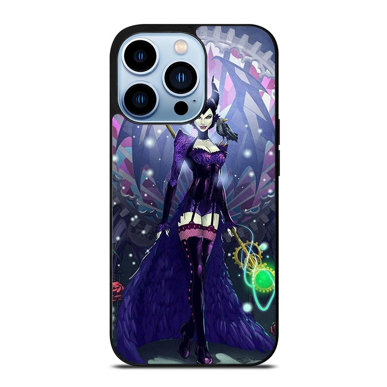 MALEFICENT DISNEY VILLAIN FAN ART iPhone 13 Pro Max Case