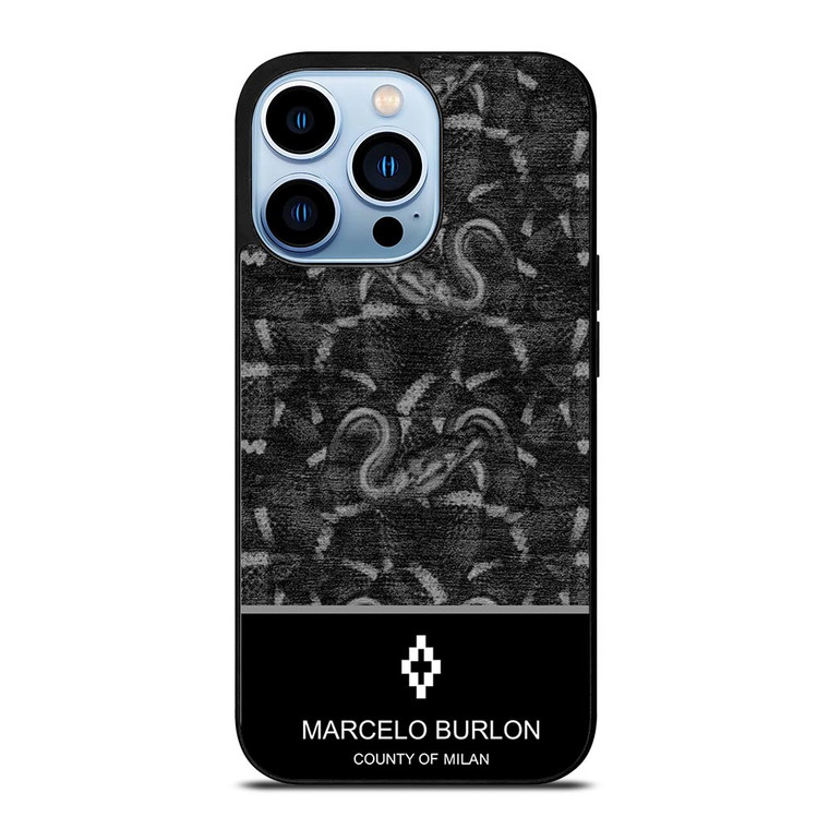 MARCELO BURLON SNAKE ART iPhone 13 Pro Max Case