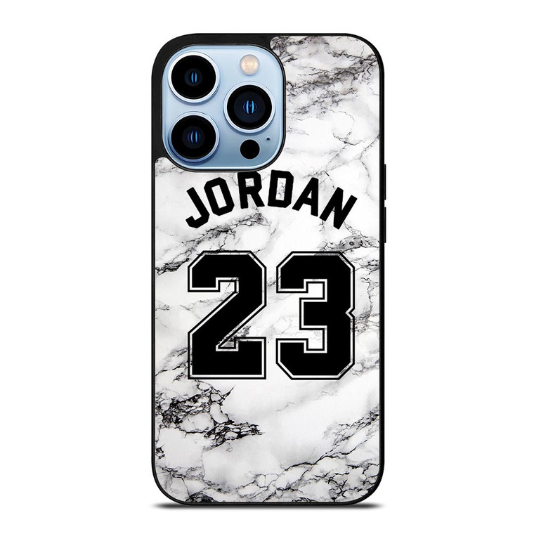 MICHAEL JORDAN 23 WHITE MARBLE iPhone 13 Pro Max Case