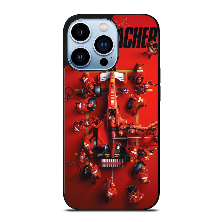 MICHAEL SCHUMACHER PIT STOP iPhone 13 Pro Max Case