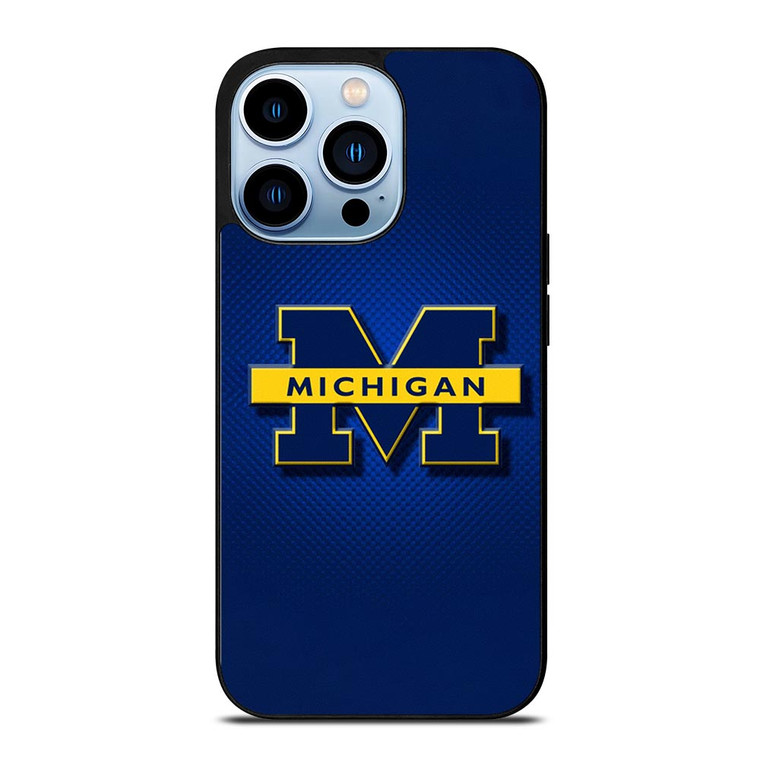 MICHIGAN WOLVERINES NFL LOGO iPhone 13 Pro Max Case
