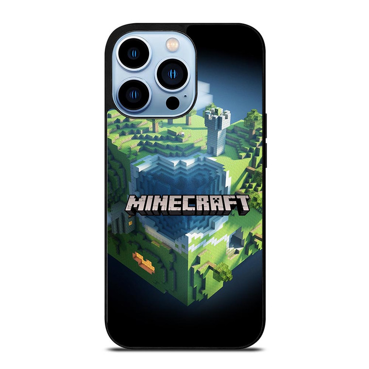 MINECRAFT GAME WORLD LOGO iPhone 13 Pro Max Case