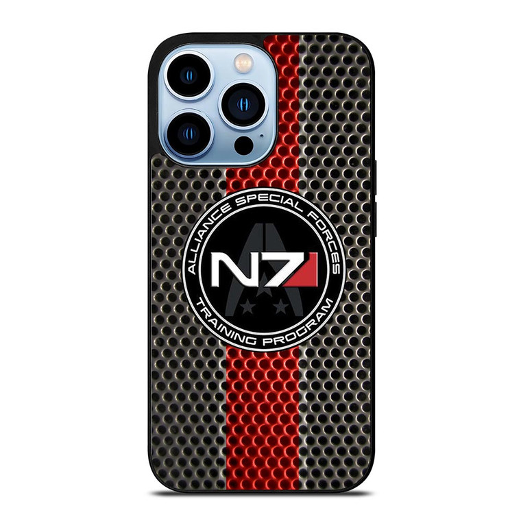 N7 MASS EFFECT PLATE LOGO iPhone 13 Pro Max Case