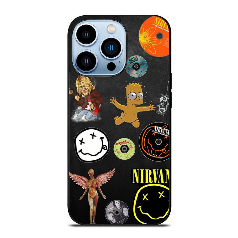NIRVANA BAND COLLAGE iPhone 13 Pro Max Case