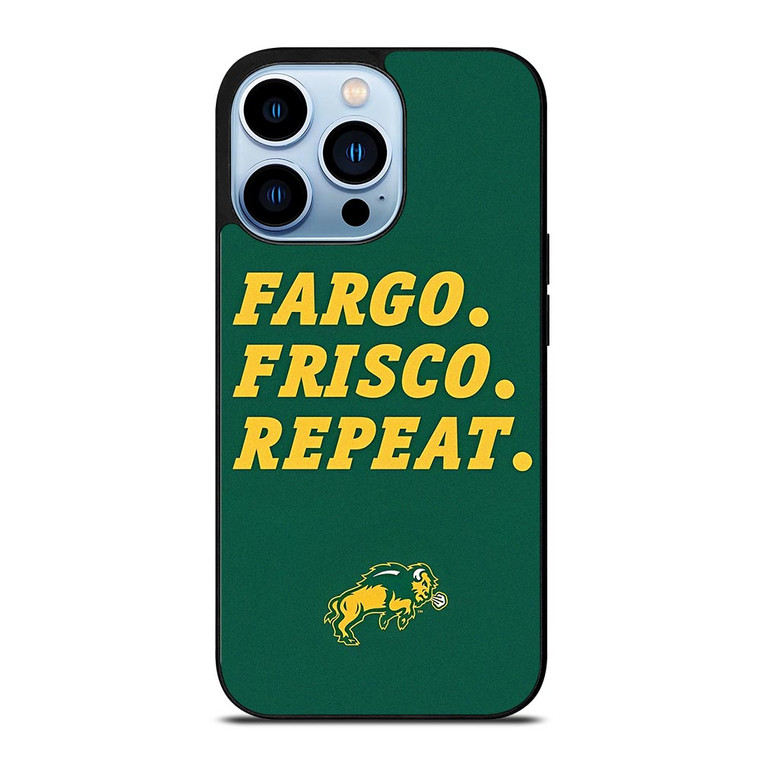NORTH DAKOTA BISON PRIDE FOOTBALL NDSU iPhone 13 Pro Max Case