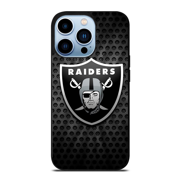OAKLAND RAIDERS METAL LOGO iPhone 13 Pro Max Case