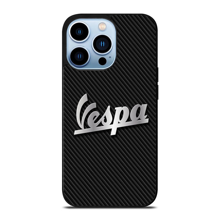 PIAGGIO VESPA METAL CARBON LOGO iPhone 13 Pro Max Case