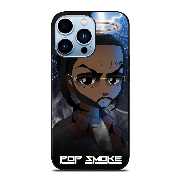 POP SMOKE RAPPER CARTOON LOGO iPhone 13 Pro Max Case