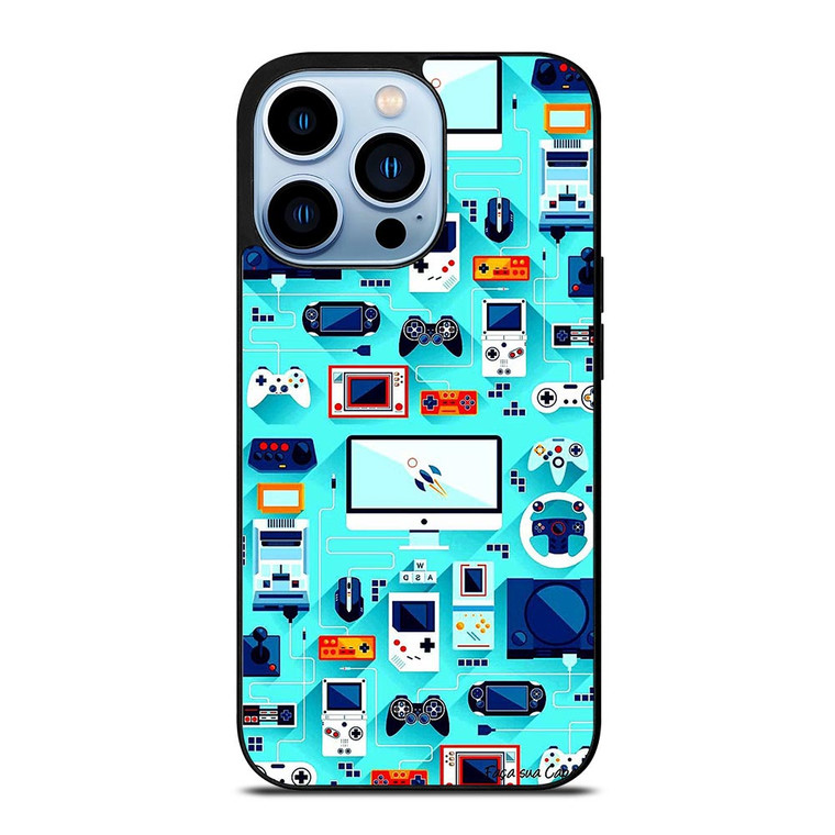 RETRO GAME FAMOUS CONSOL iPhone 13 Pro Max Case