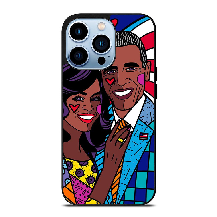 ROMERO BRITTO BARACK OBAMA iPhone 13 Pro Max Case