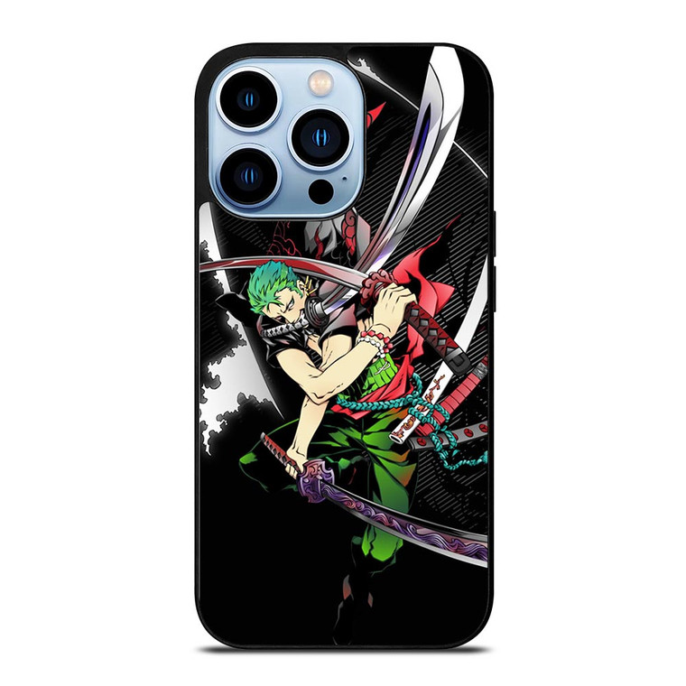 RORONOA ZORO ONE PIECE ANIME 3 iPhone 13 Pro Max Case