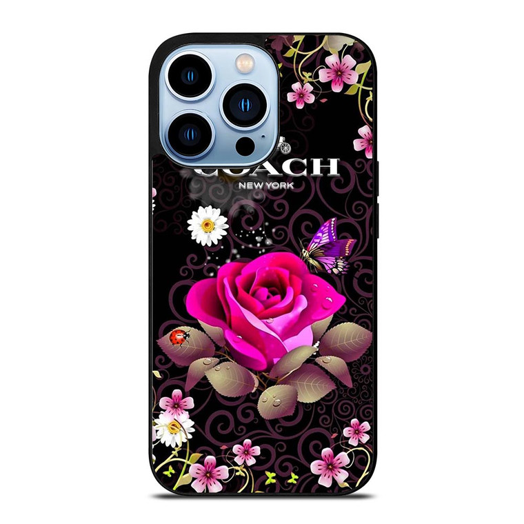ROSE COACH NEW YORK iPhone 13 Pro Max Case ROSE COACH NEW YORK iPhone 13 Pro Max Case