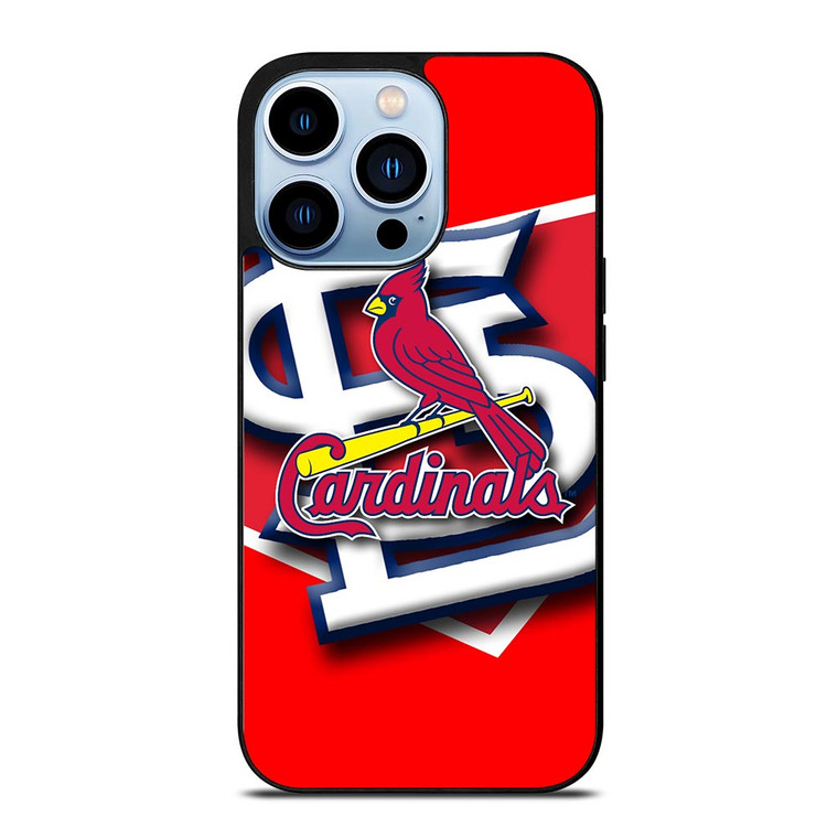 ST LOUIS CARDINALS MLB LOGO iPhone 13 Pro Max Case ST LOUIS CARDINALS MLB LOGO iPhone 13 Pro Max Case