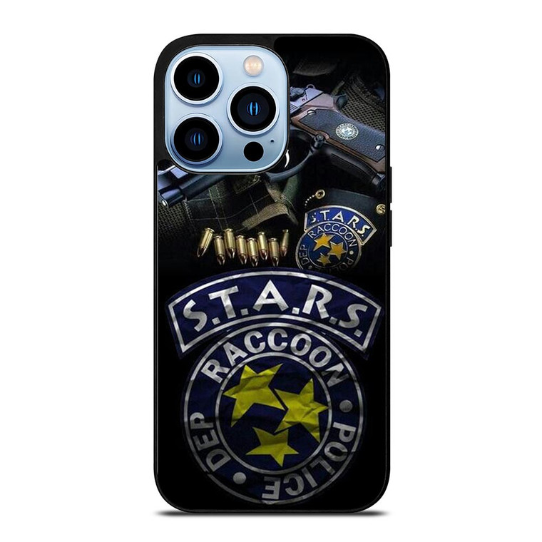 STARS RACCOON POLICE DEP BADGE 2 iPhone 13 Pro Max Case