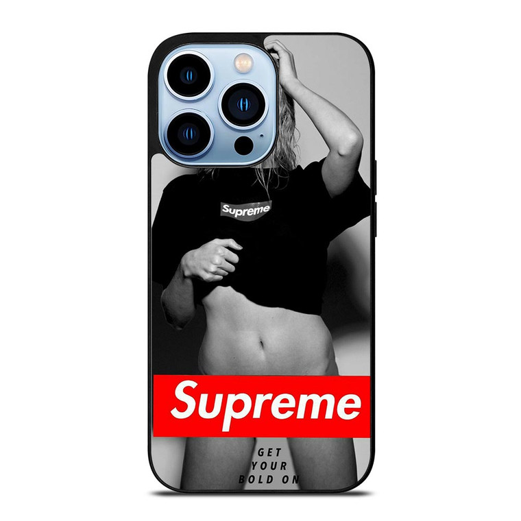 SUPREME GET YOUR BOLD ON 2 iPhone 13 Pro Max Case