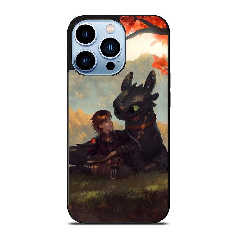 TOOTHLESS AND HICCUP ART iPhone 13 Pro Max Case