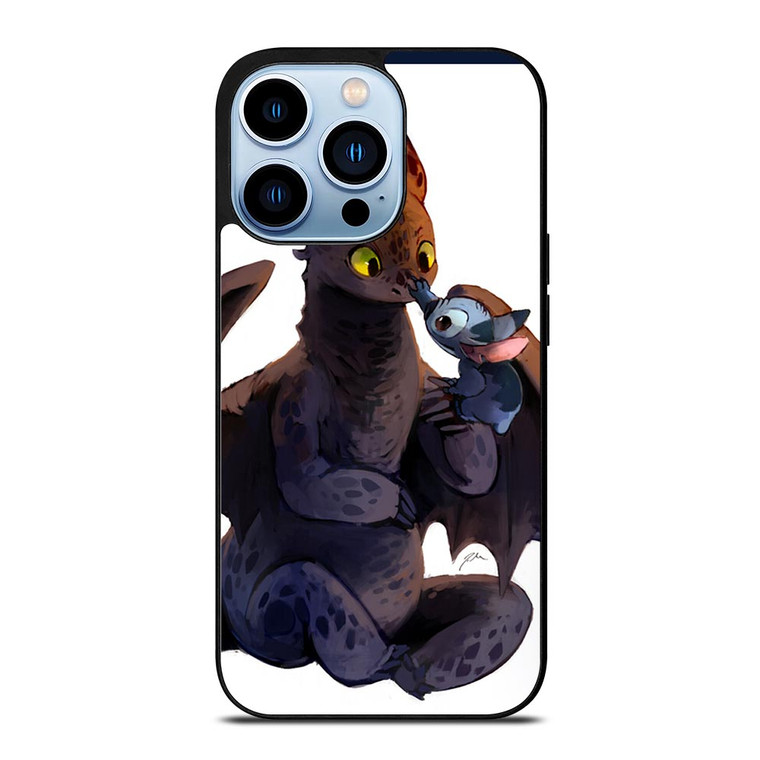 TOOTHLESS AND STITCH CARTOON 2 iPhone 13 Pro Max Case