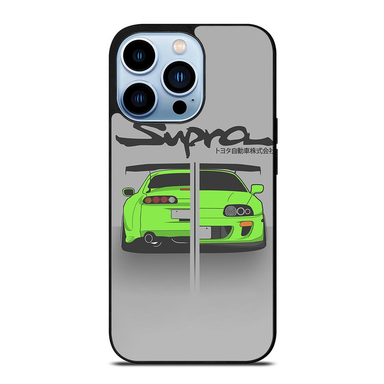 TOYOTA SUPRA CAR CLIPART iPhone 13 Pro Max Case