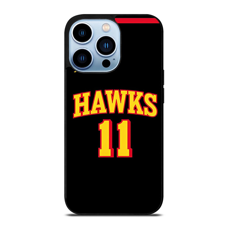 TRAE YOUNG ATLANTA HAWKS BLACK iPhone 13 Pro Max Case