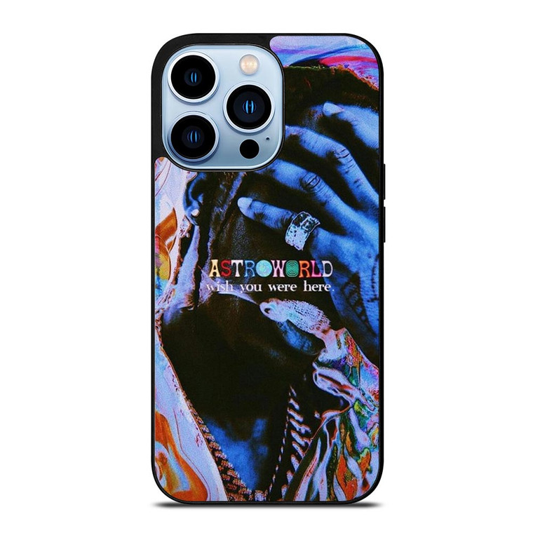 TRAVIS SCOTT ASTROWORLD ART iPhone 13 Pro Max Case TRAVIS SCOTT ASTROWORLD ART iPhone 13 Pro Max Case