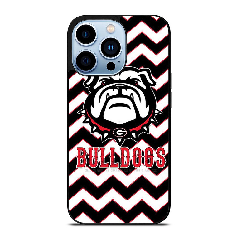 UGA GEORGIA BULLDOGS STRIPE LOGO iPhone 13 Pro Max Case