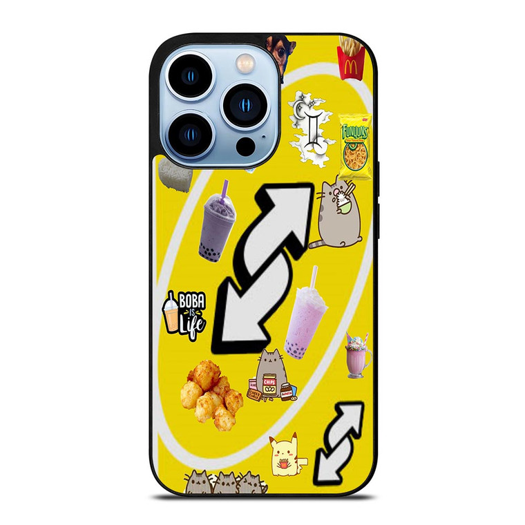 UNO REVERSE CARD CUTE COLLAGE iPhone 13 Pro Max Case