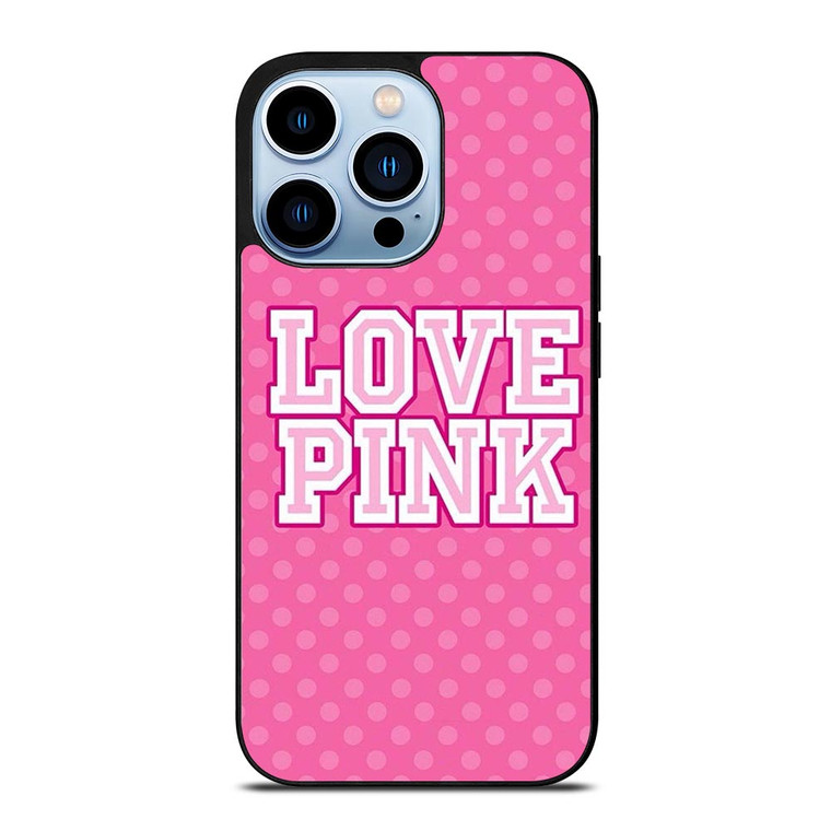 VICTORIA'S SECRET LOVE PINK LOGO iPhone 13 Pro Max Case