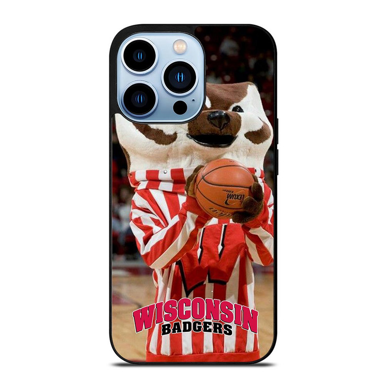 WISCONSIN BADGER MASCOT 2 iPhone 13 Pro Max Case
