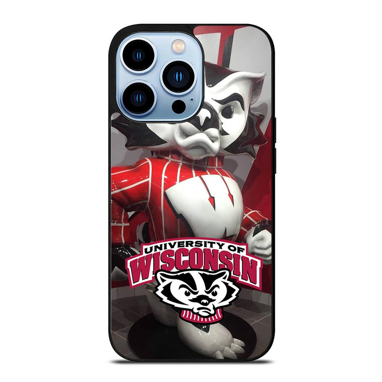 WISCONSIN BADGER MASCOT iPhone 13 Pro Max Case