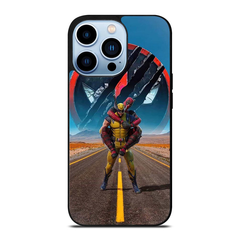 WOLVERINE FEAT DEADPOL MARVEL iPhone 13 Pro Max Case