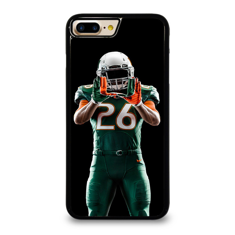 UM MIAMI HURRICANES FOOTBALL iPhone 7 Plus Case