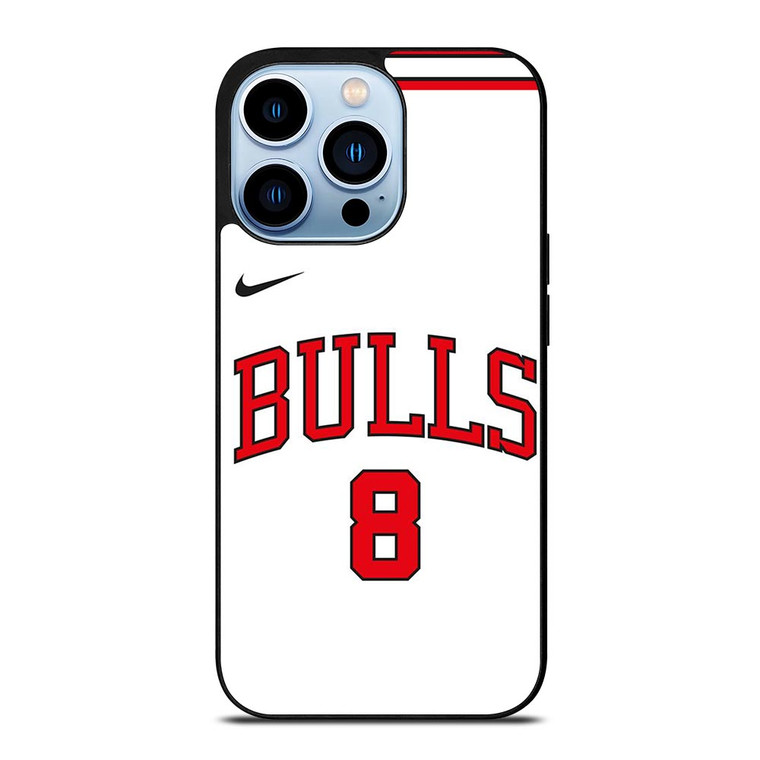 ZACH LAVINE CHICAGO BULLS WHITE iPhone 13 Pro Max Case ZACH LAVINE CHICAGO BULLS WHITE iPhone 13 Pro Max Case