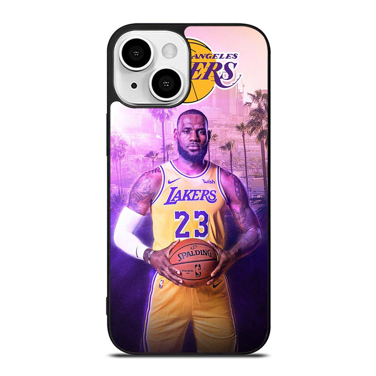 LEBRON JAMES LA LAKERS NBA iPhone 13 Mini Case