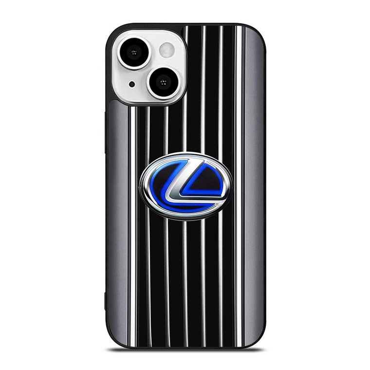 LEXUS METAL STRIPE LOGO iPhone 13 Mini Case