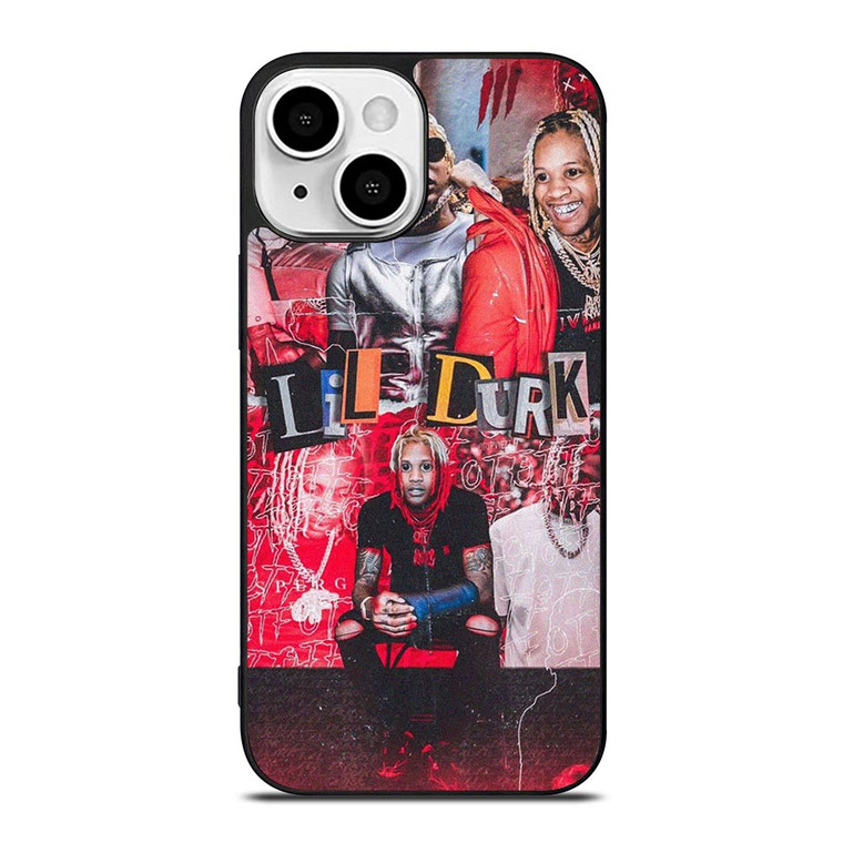 LIL DURK RAPPER COLLAGE iPhone 13 Mini Case