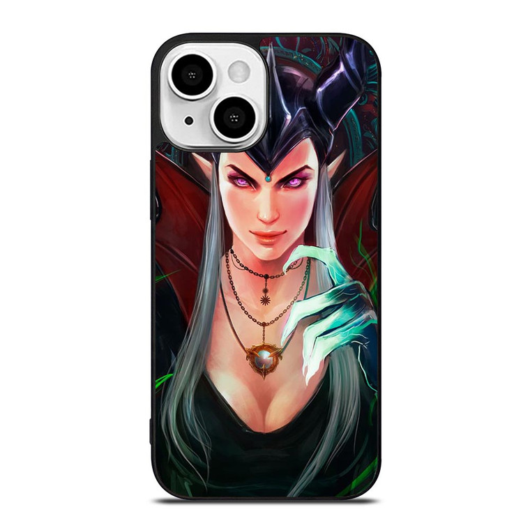 MALEFICENT DISNEY CARTOON ART iPhone 13 Mini Case
