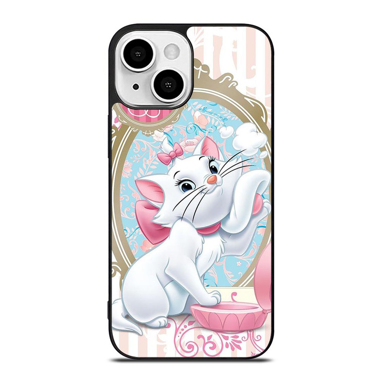 MARIE THE ARISTOCATS CAT MIRROR iPhone 13 Mini Case